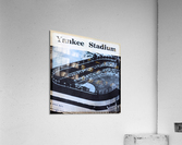 1958 Yankee Stadium Viewfinder Slide Art Acrylic Print