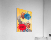 1950 Chicago Cardinals vs. Cleveland Browns Football Program Cover Art Acrylic Print