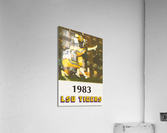 1983 LSU Football Ticket Remix Art Acrylic Print
