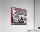 1966 Vince Dooley Georgia Bulldogs Art Acrylic Print