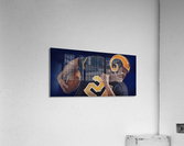 1959 LA Rams Vintage Football Art Acrylic Print