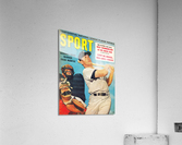 1960 Mickey Mantle Sport Cover Art  Acrylic Print