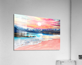 Surreal Sunset Acrylic Print