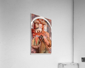 Flowers by Alphonse Mucha Acrylic Print