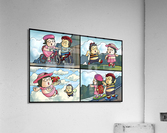 Best Friends at Play   4 panel Favorites for Kids Room and Nursery   Bugville Critters Acrylic Print