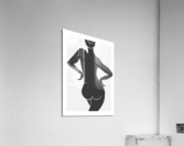 Blue Woman Acrylic Print