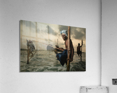 The Stilt Fisherman. Acrylic Print