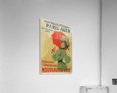 Grand Magasins de Nouveautes Paris Agen poster Acrylic Print