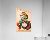1948 Chicago Cubs Program Wall Art Acrylic Print