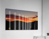 Suburban Sunset Acrylic Print