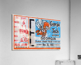 1959 Georgia vs. Georgia Tech Football Ticket Print Acrylic Print