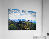 Overlooking Griffith Observatory Acrylic Print