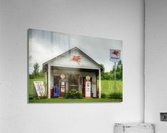 Vintage Gas Station  Acrylic Print