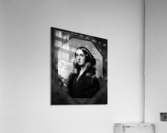 Portrait of Princess Maria Ilyinichna Golitsyna by Federico de Madraso y Kunz Black and White Xzendor7 Old Masters Art Reproductions Acrylic Print