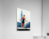 1930 Venezia Lido Poster  Acrylic Print