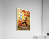 1971 Italian Print Poster Anonimo Art Alla Conquista di un Trono Conquest  Acrylic Print