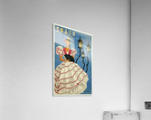 Spanish Tourism Faceless Woman Poster by Guy Georget  Acrylic Print