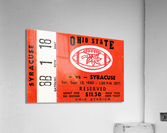 1980 Syracuse Orangemen vs. Ohio State Buckeyes Acrylic Print