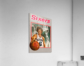 1979 Julius Erving Sixers Basketball Art Acrylic Print