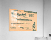 1937 USC Trojans vs. Stanford Indians Acrylic Print