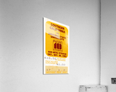 1982 USC vs. Arizona State Football Ticket Art Acrylic Print