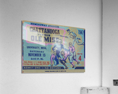 1947 Ole Miss Rebels vs. Chattanooga Acrylic Print