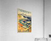 Greece original vintage travel poster  Acrylic Print