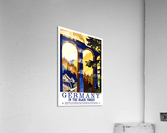 Germany Vintage Travel Poster  Acrylic Print