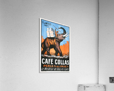Cafe Collas Perles des Indes vintage poster Acrylic Print