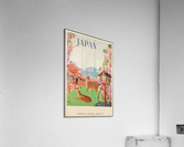 Vintage Travel Poster in 1930 for Japan  Acrylic Print