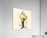 1982 Purdue Pete Football Art | Row 1 Acrylic Print