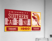 1960 USC Trojans Season Ticket Remix Art Acrylic Print