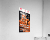 1971 LA Rams vs. Dallas Cowboys Preseason Ticket | Row 1 Acrylic Print