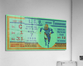 1959 LSU Tigers vs. Tennessee Vols | Row 1 Acrylic Print