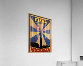 Fiera Vicenza 1927 travel poster  Acrylic Print