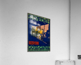 Sweden Gota Canal travel poster  Acrylic Print