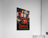 Canadian Pacific To The Orient Vintage Travel Poster  Acrylic Print