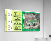 1985 Arkansas Razorbacks vs. Texas A&M Aggies | Row 1 Acrylic Print