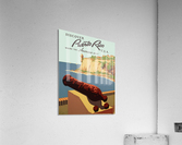 Discover Puerto Rico USA travel poster  Acrylic Print