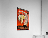 Discover Australia Travel Poster  Acrylic Print