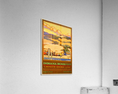 1927 Indiana Dunes poster by Leslie Ragan  Acrylic Print