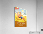 Portugal beach travel poster  Acrylic Print