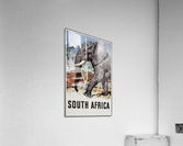 South Africa Travel Poster  Acrylic Print