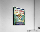 Great Northern Railway Vintage Travel Poster  Acrylic Print