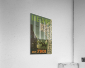 Ireland Fly TWA Vintage Travel Poster  Acrylic Print