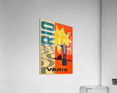 Rio Varig Original Vintage Travel Advertising Poster  Acrylic Print