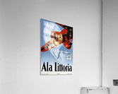 Ala Littoria 1936 Italian poster  Acrylic Print