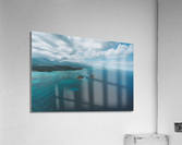 Mokolua blue Acrylic Print