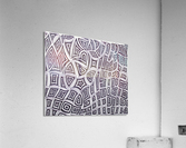 Mosaic Pattern Acrylic Print