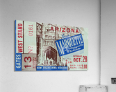 1939 Marquette Golden Avalanche vs. Arizona Wildcats  Acrylic Print